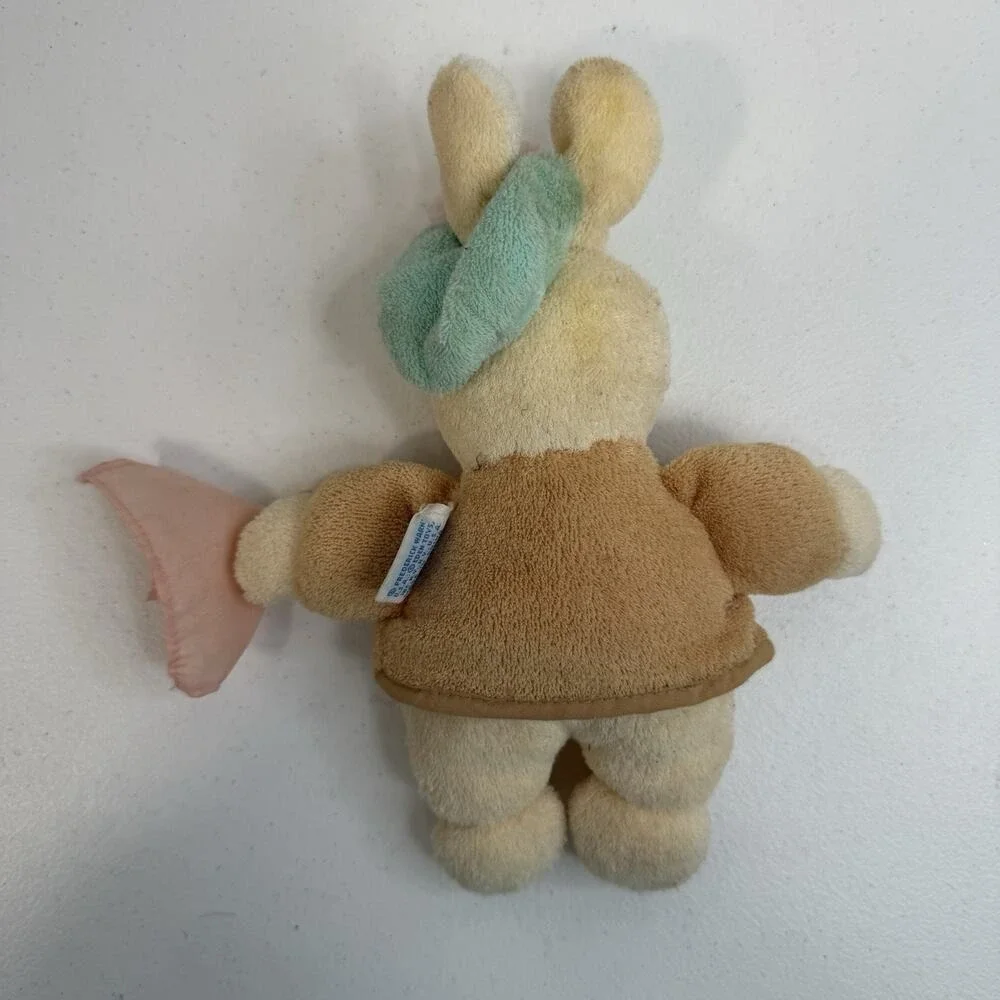 Vintage Eden Frederick Warne Baby Bunny Rabbit Rattle Stuffed‎ Animal Plush